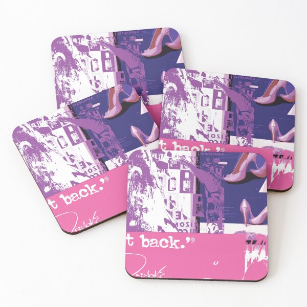 Item preview, La Fox Graffiti Art, In Vivid Colors, Pink And Violet designed and sold by I-Desire.