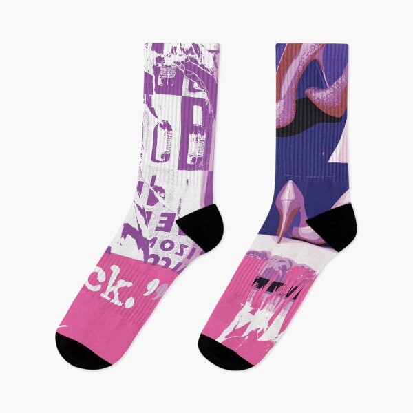 Item preview, La Fox Graffiti Art, In Vivid Colors, Pink And Violet designed and sold by I-Desire.