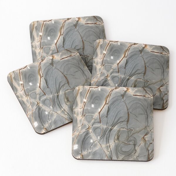 Item preview, Gray and cream glass print designed and sold by HadeeeeL.
