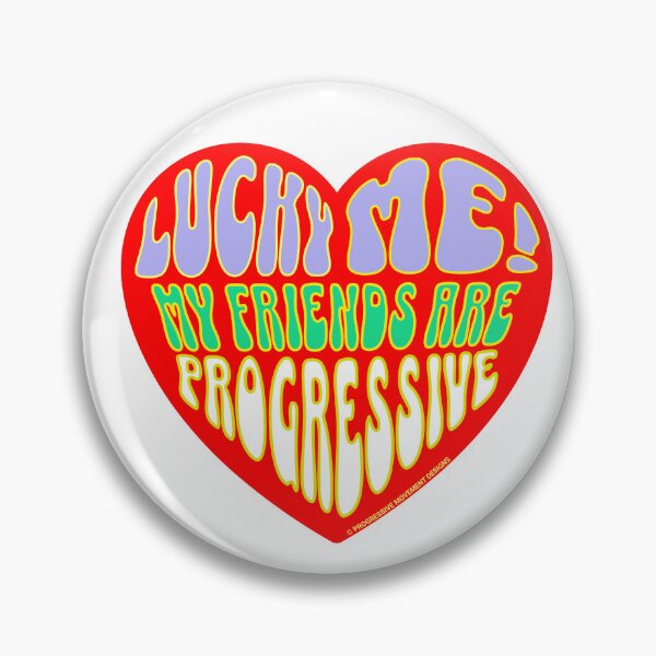 Item preview, PMD00322 Progressive Movement Designs Valentine heart funny Valentines v23 for lucky progressives with progressive friends designed and sold by ProgressiveLeft.