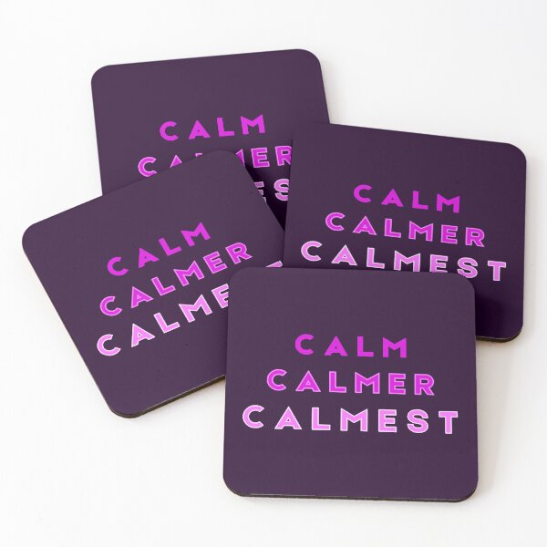 Item preview, Calm Calmer Calmest  Purple designed and sold by Tony Cisse.