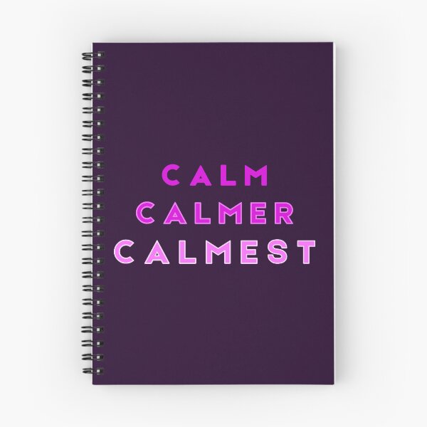 Item preview, Calm Calmer Calmest  Purple designed and sold by Tony Cisse.