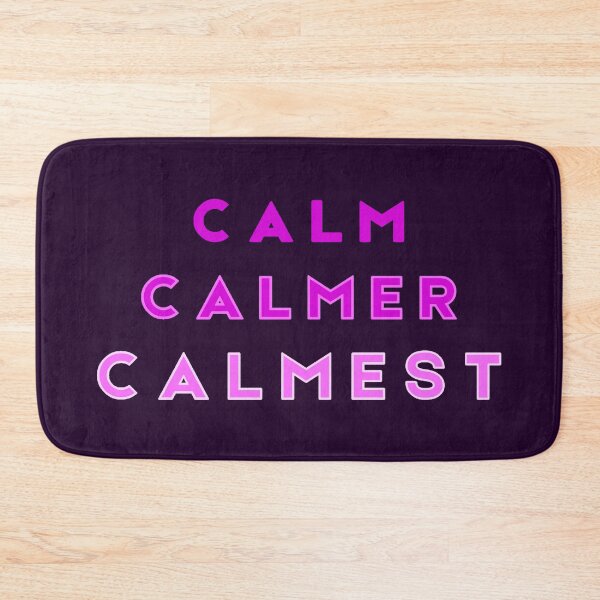 Item preview, Calm Calmer Calmest  Purple designed and sold by Tony Cisse.