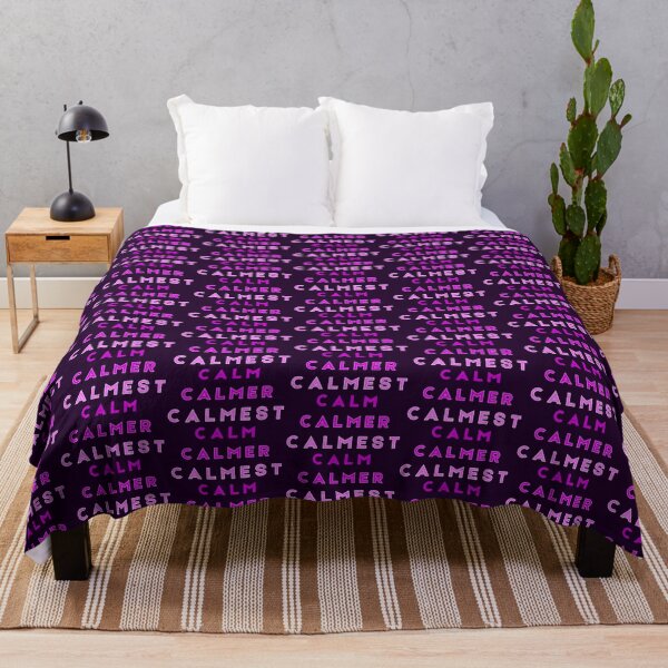 Item preview, Calm Calmer Calmest Purple designed and sold by Tony Cisse.