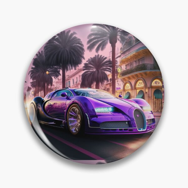 Item preview, Purple Luxury Car  designed and sold by TheVaultArt.