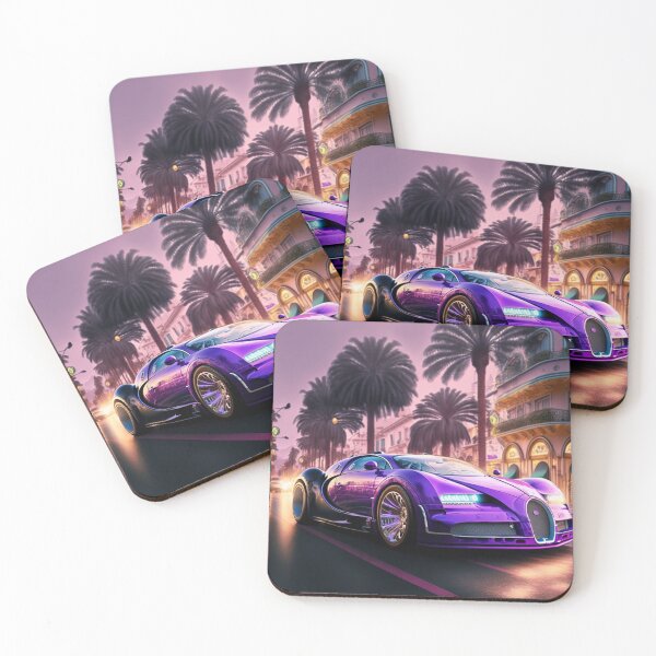 Item preview, Purple Luxury Car  designed and sold by TheVaultArt.