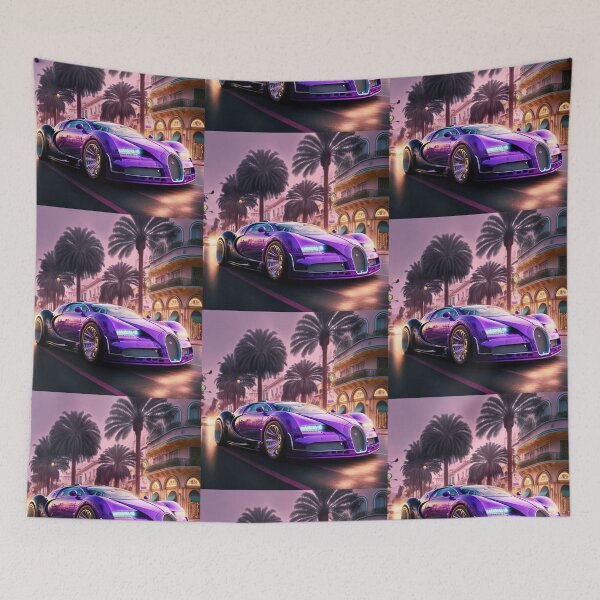 Item preview, Purple Luxury Car  designed and sold by TheVaultArt.