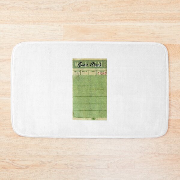 Item preview, guest check designed and sold by hakimnano7.