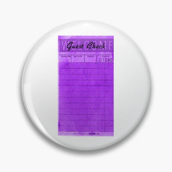 Item preview, guest check designed and sold by hakimnano7.