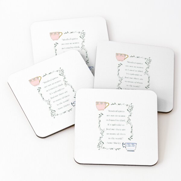 Item preview, Kindred Spirits Quote designed and sold by Little Owlet Art.