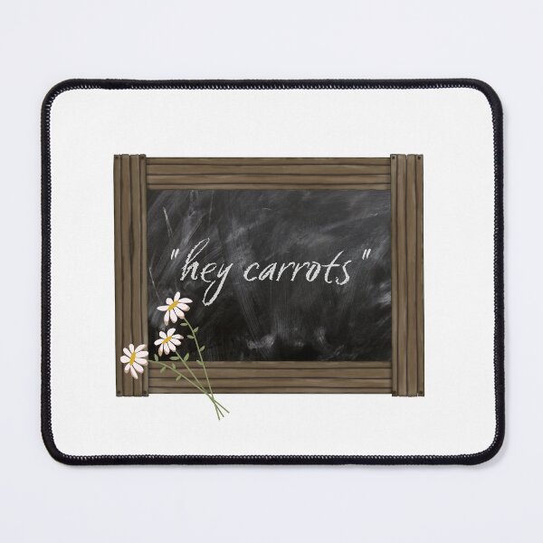 Item preview, Hey Carrots Slate designed and sold by Little Owlet Art.