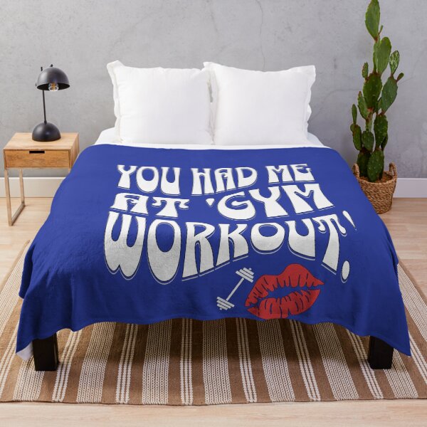 Item preview, 'YOU HAD ME AT 'GYM WORKOUT' designed and sold by ForecastVSN.
