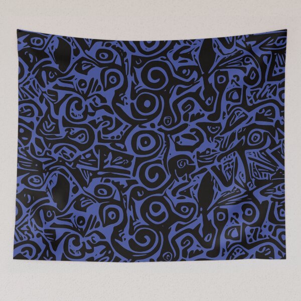 Item preview, Elgin, Abstract / Geometric design. In Purple And Black. designed and sold by I-Desire.