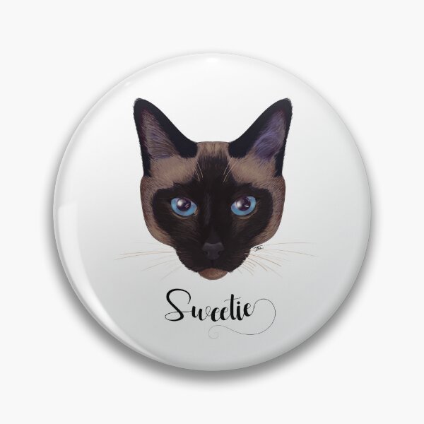 Item preview, Siamese cat Sweetie designed and sold by Iridp.