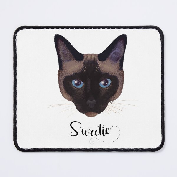 Item preview, Siamese cat Sweetie designed and sold by Iridp.