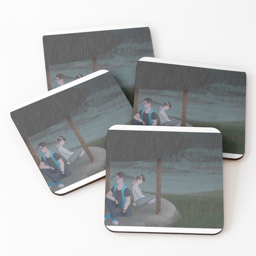 Item preview, Coasters (Set of 4) designed and sold by Roseserpent.