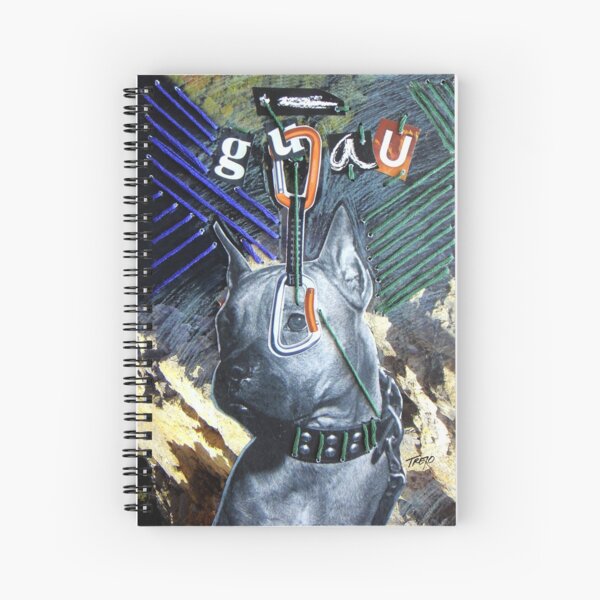 Vista previa del artículo con la obra «Guau», diseñado y vendido por TR3JO ART.