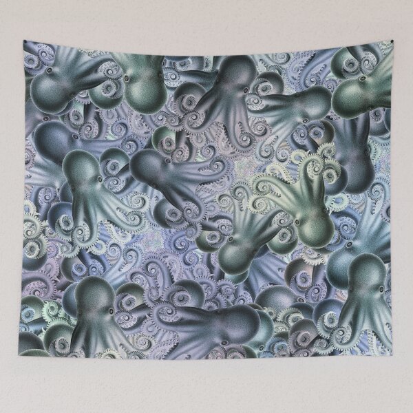 Item preview, Shimmery Octopus Pattern designed and sold by aeolia.
