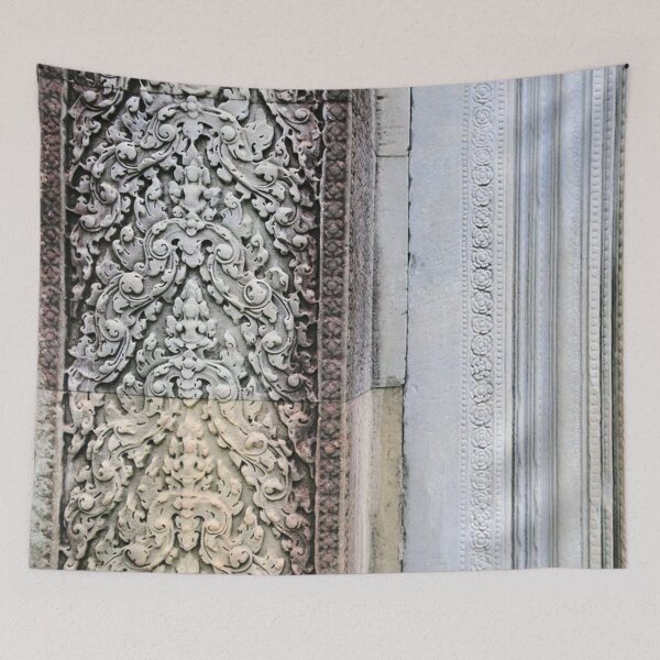 Item preview, Stone carved door frame. designed and sold by claireseyeview.