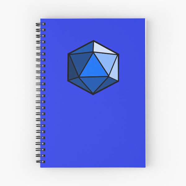 Item preview, D20 Dice (Blue) designed and sold by CrewDutler.