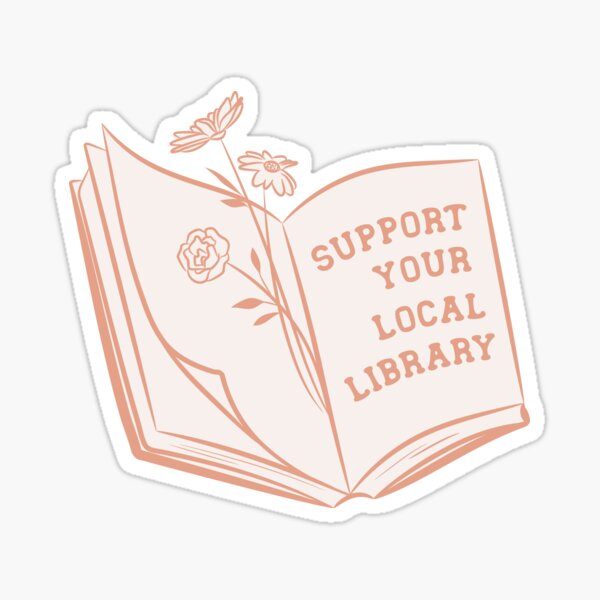 Artikel-Vorschau von Unterstützen Sie Ihre lokale Bibliothek, designt und verkauft von indiebookster.