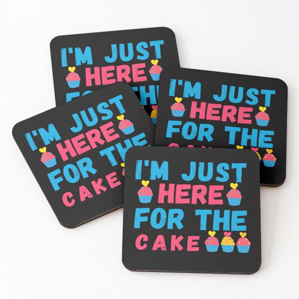 Item preview, im just here for the cake designed and sold by Nicet-shirt1.