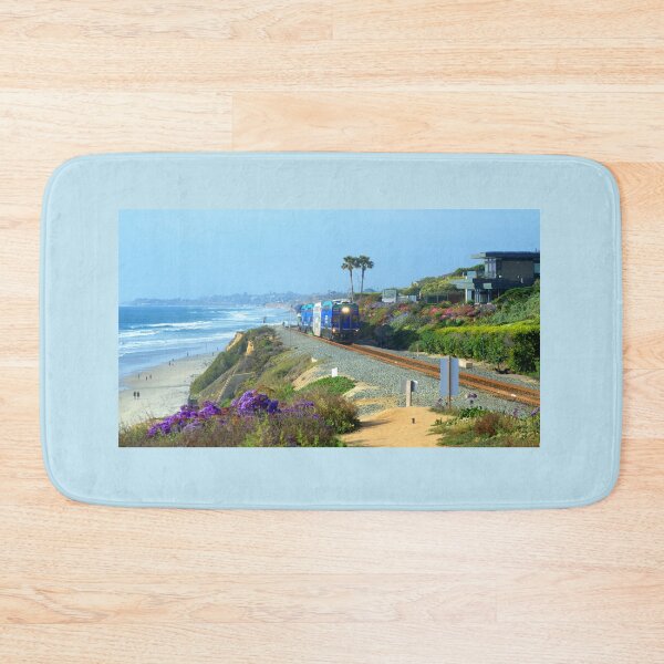 Item preview, San Diego Seaside Train at Del Mar Cliffs designed and sold by K D Graves Photography.