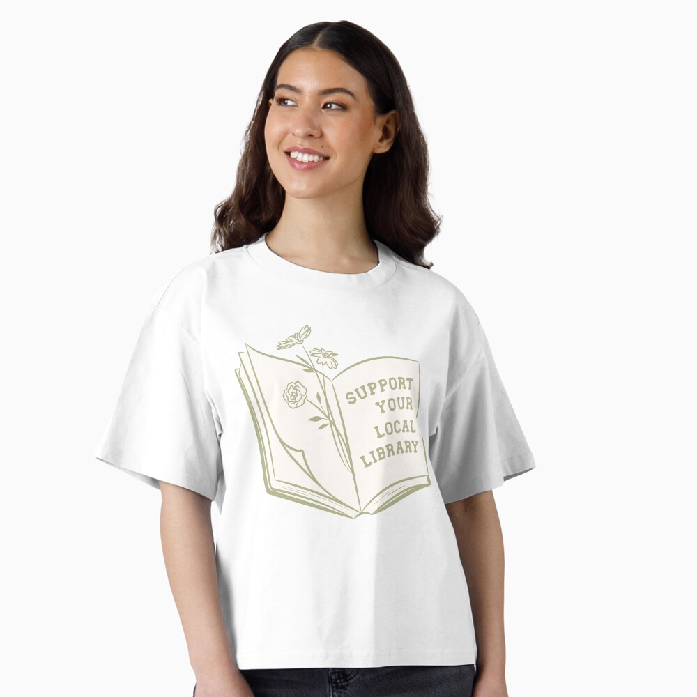 Artikel-Vorschau von Boxy T-Shirt, designt und verkauft von indiebookster.