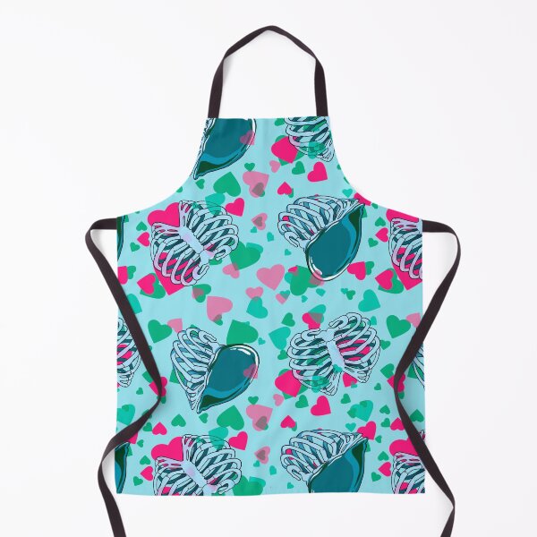 Item preview, heart bone pattern - blue designed and sold by Jesanns.