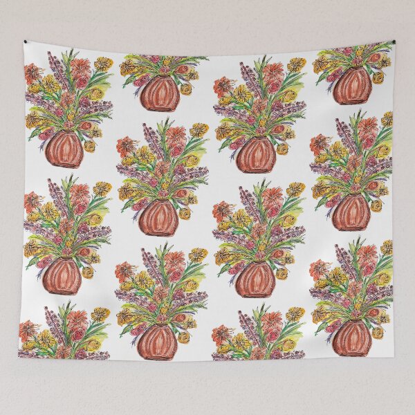 Item preview, Beautiful Vase of Flowers designed and sold by janinebroscious.