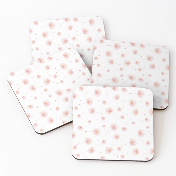 Item preview, Dandelions pink drawing designed and sold by WeArePear.