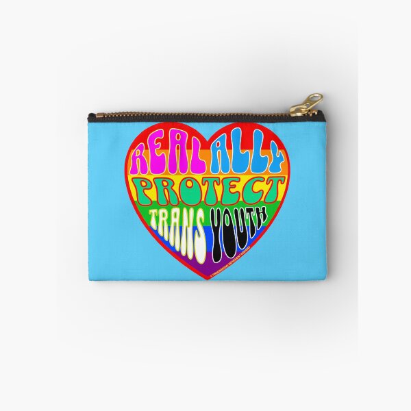 Item preview, PMD00326 Progressive Movement Designs Valentine heart v26 Valentines protect defend trans kids youth anti bullying for LGBTQ progressives or straight ally designed and sold by ProgressiveLeft.