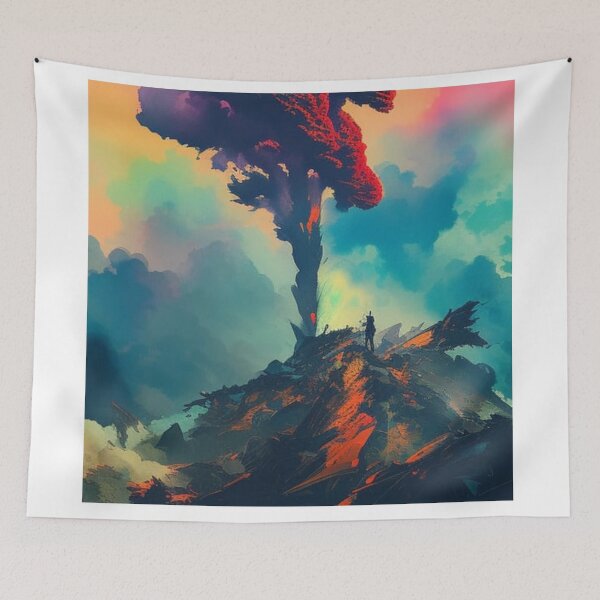 Item preview, Volcanic Eruption designed and sold by Verdant Rose Studio.