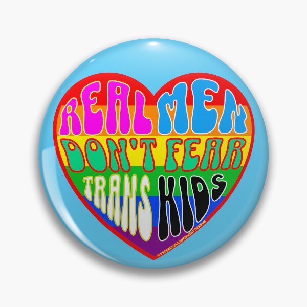 Item preview, PMD00328 Progressive Movement Designs Valentine heart v28 Valentines dont fear protect trans kids youth anti bullying for LGBTQ progressives or straight ally designed and sold by ProgressiveLeft.