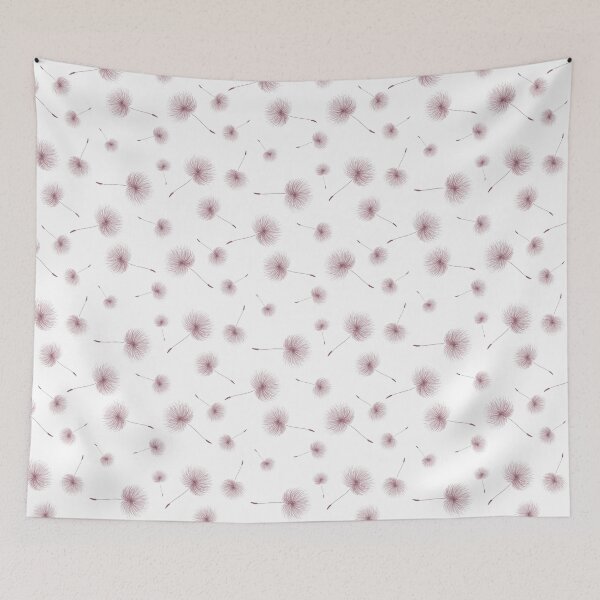 Item preview, Dandelions burgundy drawing designed and sold by WeArePear.