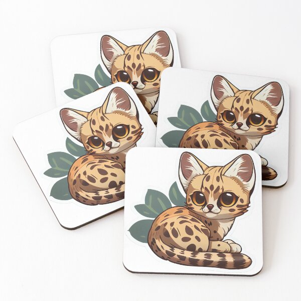 Item preview, Kawaii Margay Kitten designed and sold by mcmtdesigns.