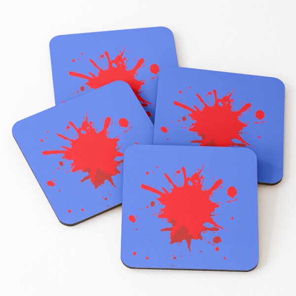 Item preview, Red Blood Splash Background designed and sold by TheCatmeow2000.