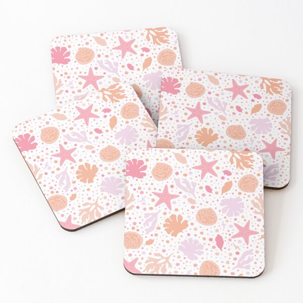 Item preview, pastel seashell iPhone case, pink and blush corals, Henri Matisse, warm tones, pink aesthetic, lilac, mauve, cute iPhone case, orange, pastels, starfish designed and sold by blomastudios.