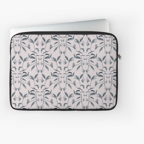 Life Cycle of a Butterfly - Dusty Pink Laptop Sleeve