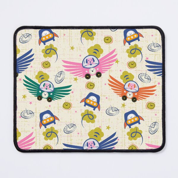 Item preview, Flying Cars with Dogs - Repeat Pattern designed and sold by DesignsbyRoochita Studio.