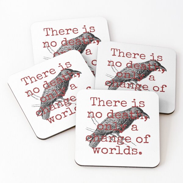 Item preview, There Is No Death - Death Quote  designed and sold by CrankyOldDude.
