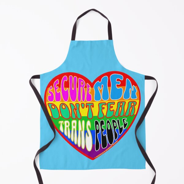 Item preview, PMD00330 Progressive Movement Designs Valentine heart v30 Secure Men Dont Fear Trans People anti bullying for LGBTQ progressives or straight ally designed and sold by ProgressiveLeft.