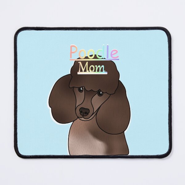 Item preview, Poodle Mom (Brown) designed and sold by dinotime23.