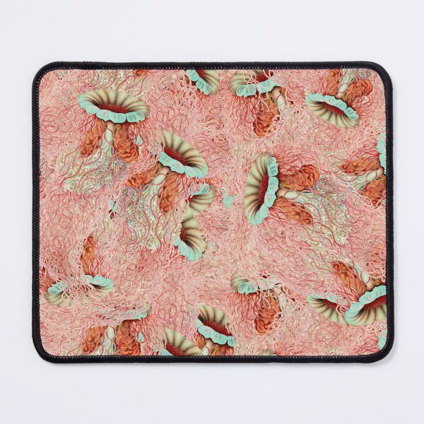Item preview, Red Jellyfish Repeat designed and sold by aeolia.