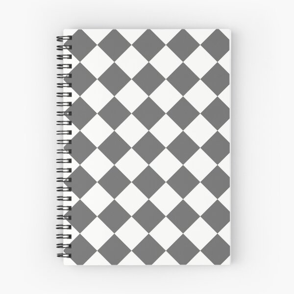 Item preview, sloping chessboard, medium gray and white designed and sold by AK-minimalist.