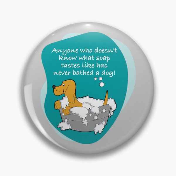 Item preview, Bubble Bath Bliss for Dogs | A Must-Have for Dog Lovers (Aqua) designed and sold by Strad Digital ART.