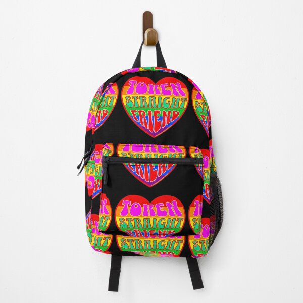Item preview, PMD00332 Progressive Movement Designs Valentine heart v32 Token Straight Friend anti bullying for LGBTQ progressives or straight ally designed and sold by ProgressiveLeft.