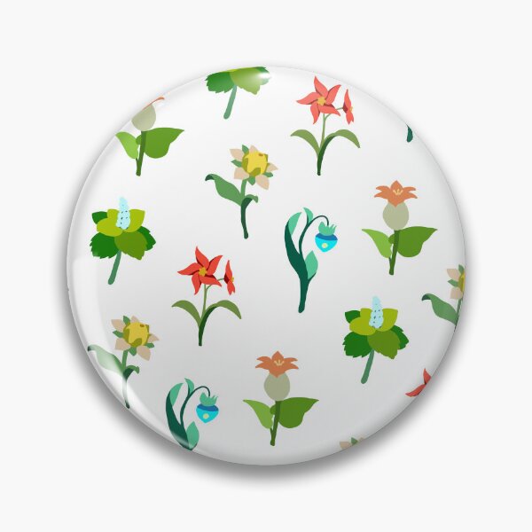 Item preview, Mondstadt Flowers Print (White) designed and sold by casserolestan.