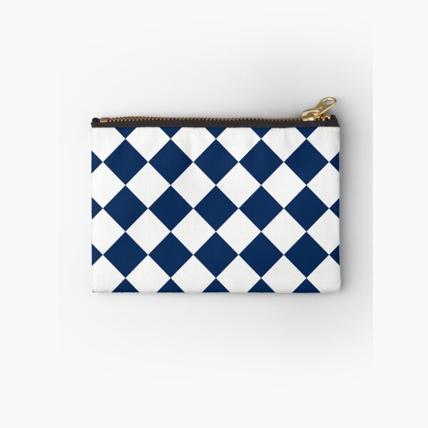 Item preview, sloping chessboard, navy blue and white designed and sold by AK-minimalist.
