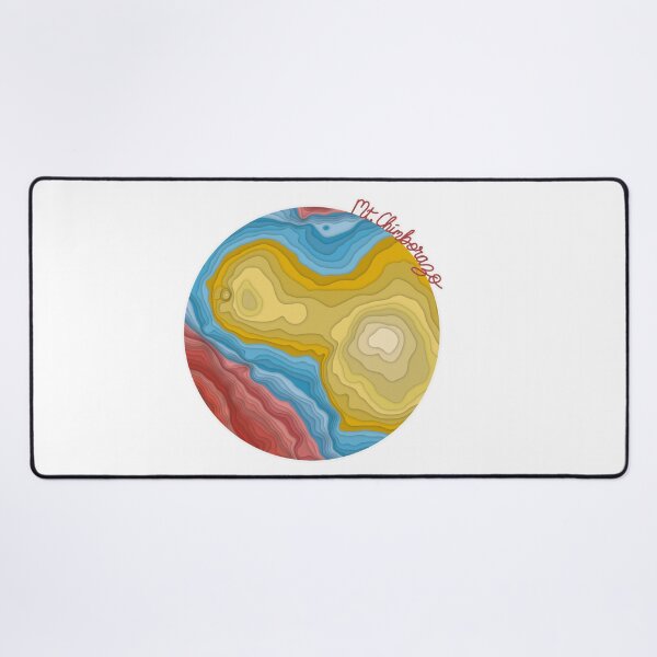 Item preview, Mount Chimborazo Paper Cutout Topographic Map designed and sold by 1701-Z.